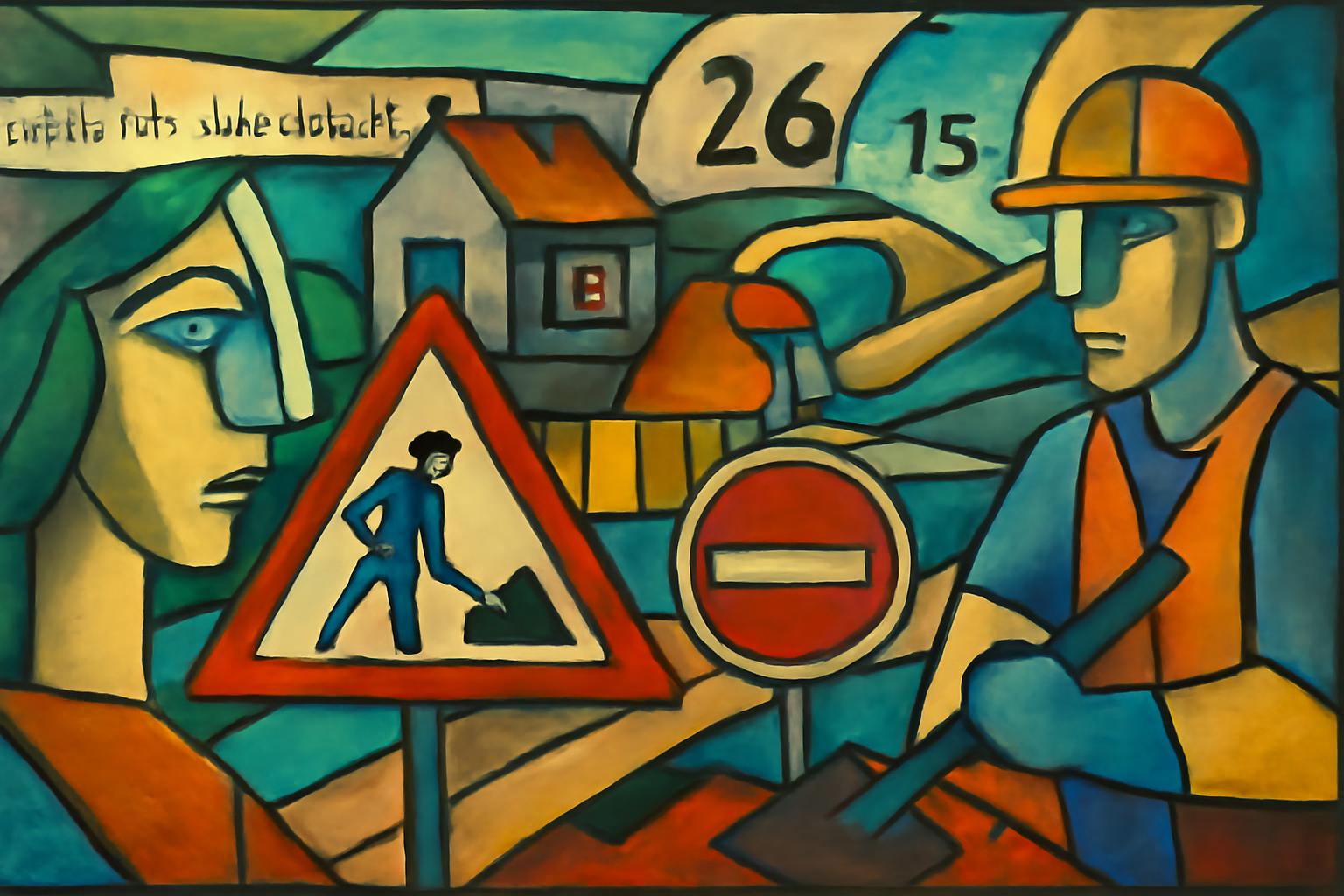 Mathilde-Hain-Straße gesperrt 26.01.–15.02.2026 wegen Gas-Hausanschluss 🚧⛔