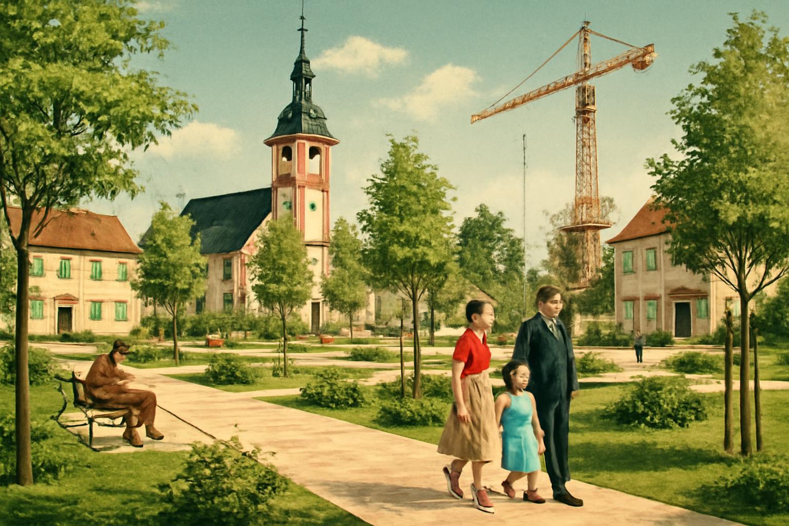 Schillerplatz in Klein-Auheim wird grüner und offener 🌿🏗️👨‍👩‍👧‍👦