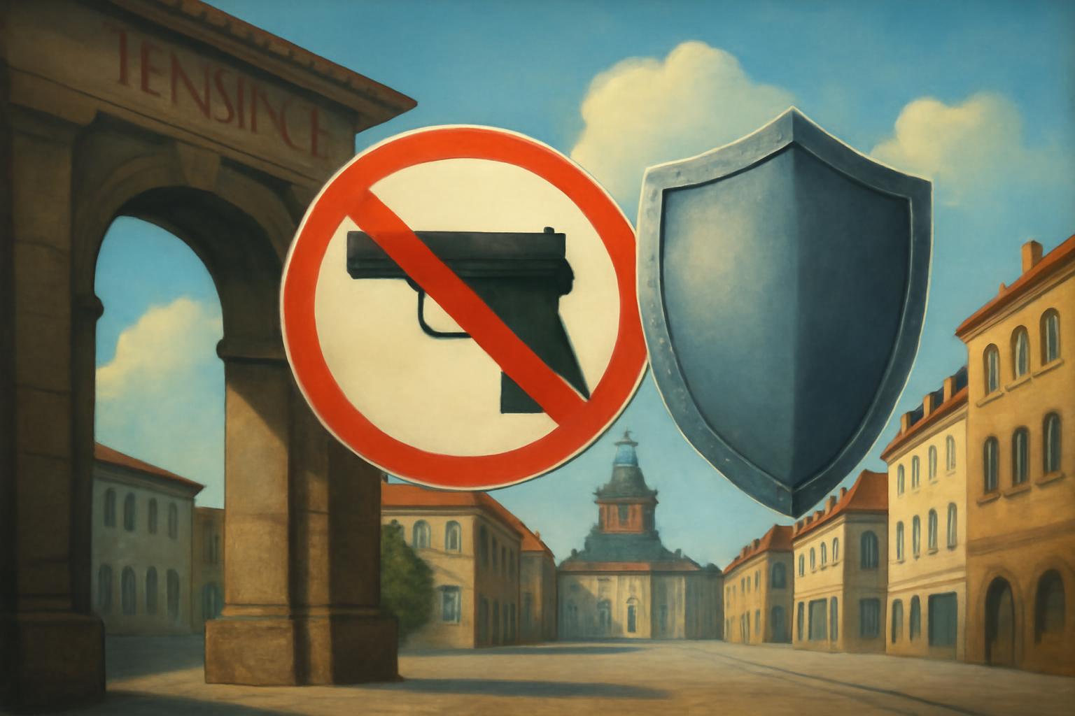Hanau etabliert Waffenverbotszone – Innenstadt sicherer 🔒🛡️