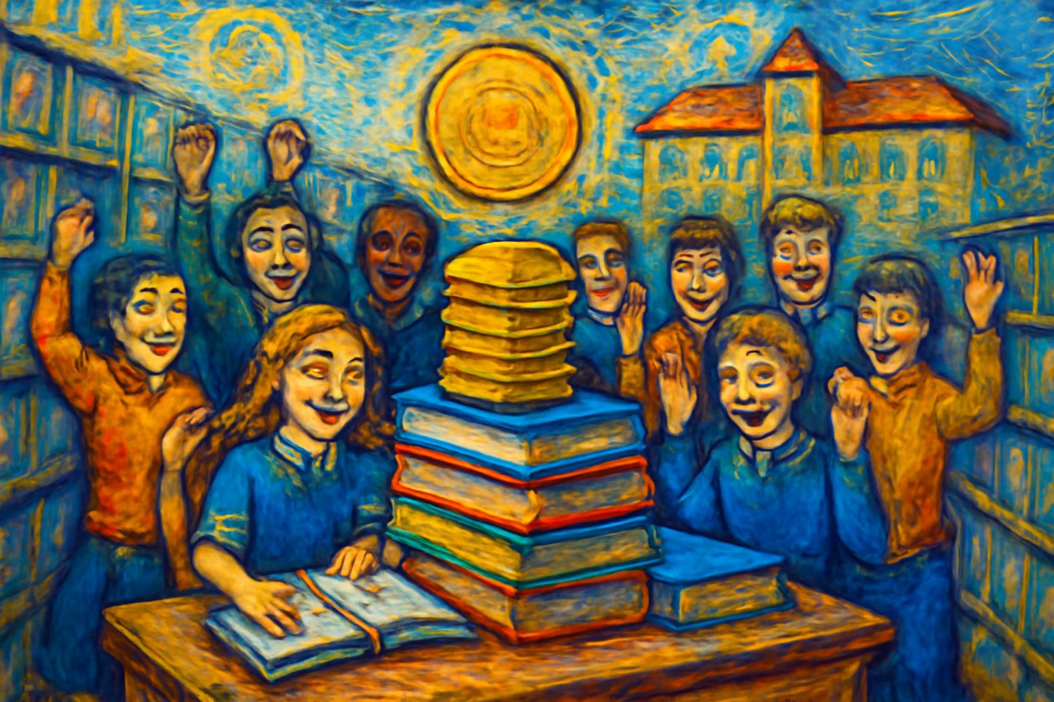 Zehn Hanauer Schulen erhalten je 850 Euro für Schulbibliotheken 📚🏫🎉