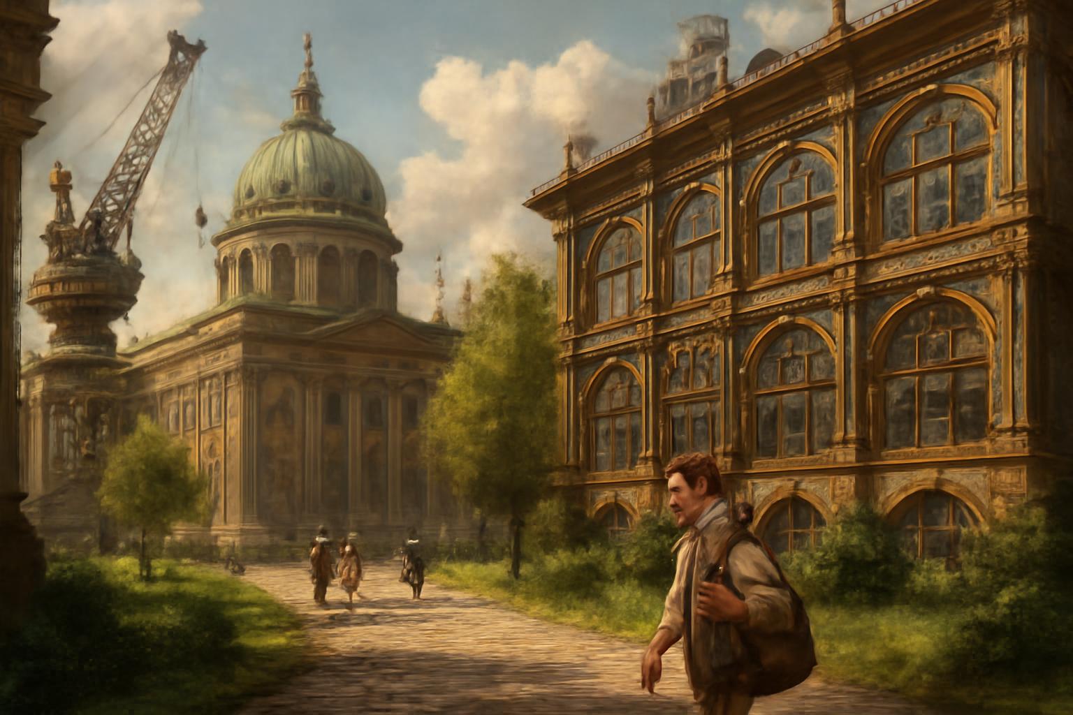 Bildungscampus am Schlossplatz: Oberstufe neu, autofrei 🏗️🏫🌿🚶‍♂️