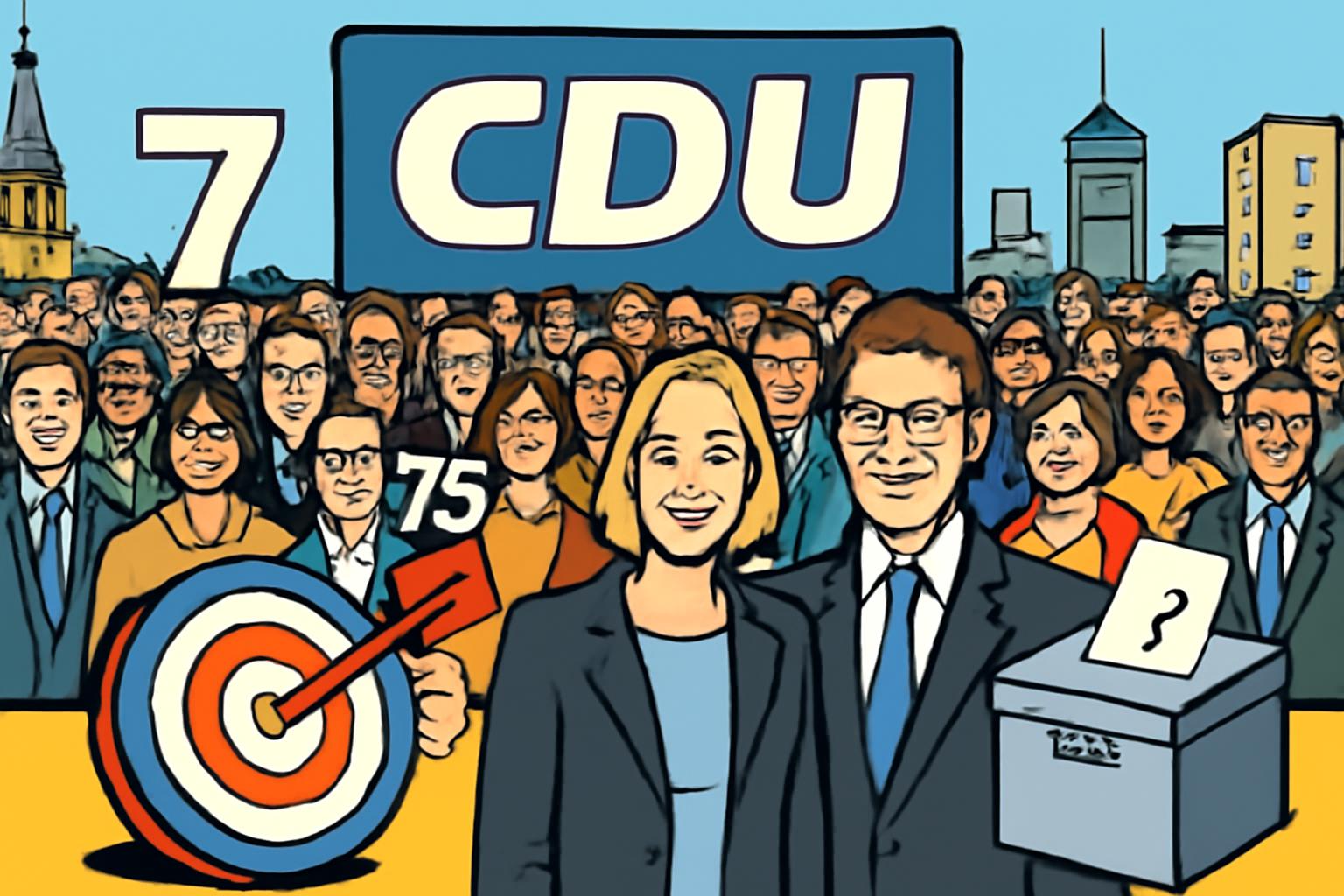 CDU Hanau: 77 Kandidaten, Hemsley/Reddig an der Spitze 🎯🗳️🏙️