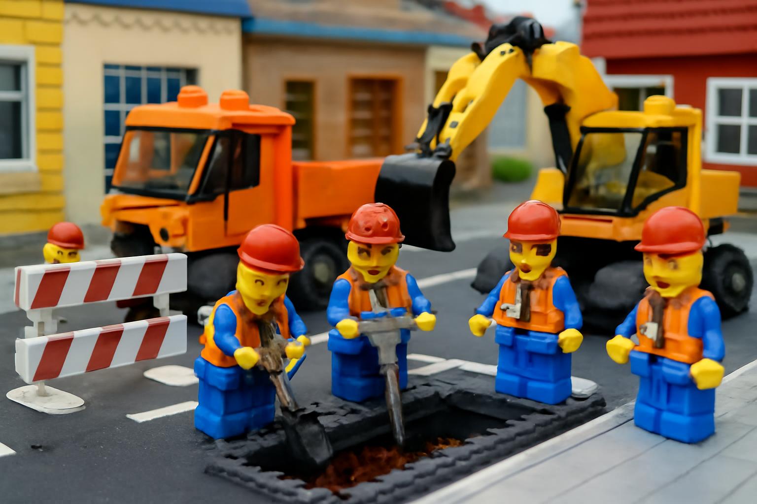 Kanalbaumaßnahmen in Mittelbuchen: Straßen voll gesperrt 🚧🛠️