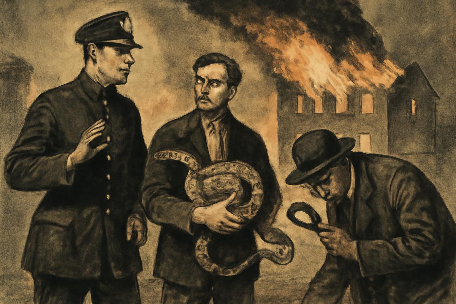 Polizei bittet Zeugen: Brandstiftung, Königspython, Einbruch 🚨🐍🔎