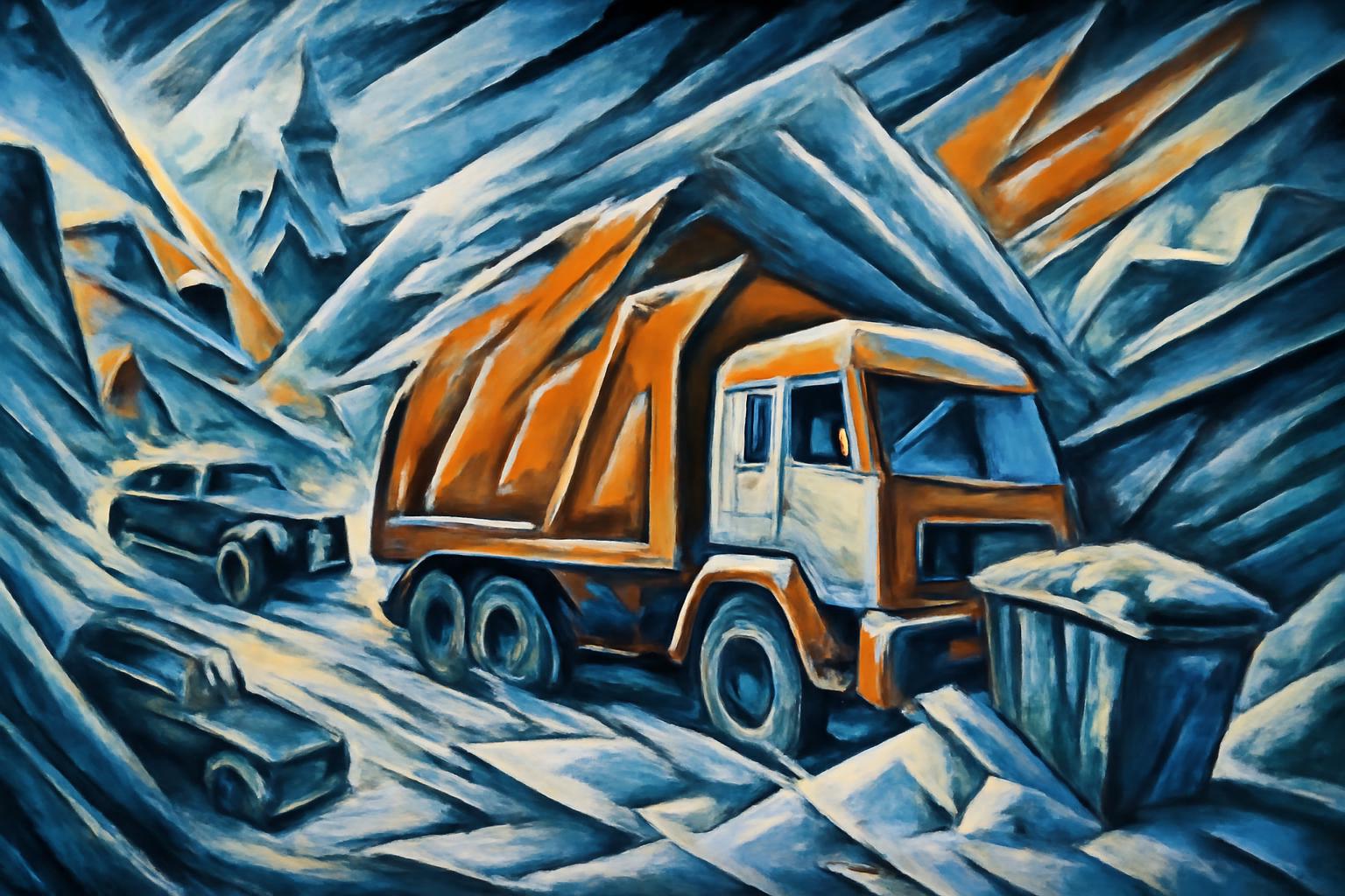 Schneechaos in Hanau lähmt Verkehr und Müllabfuhr ❄️🚛🗑️