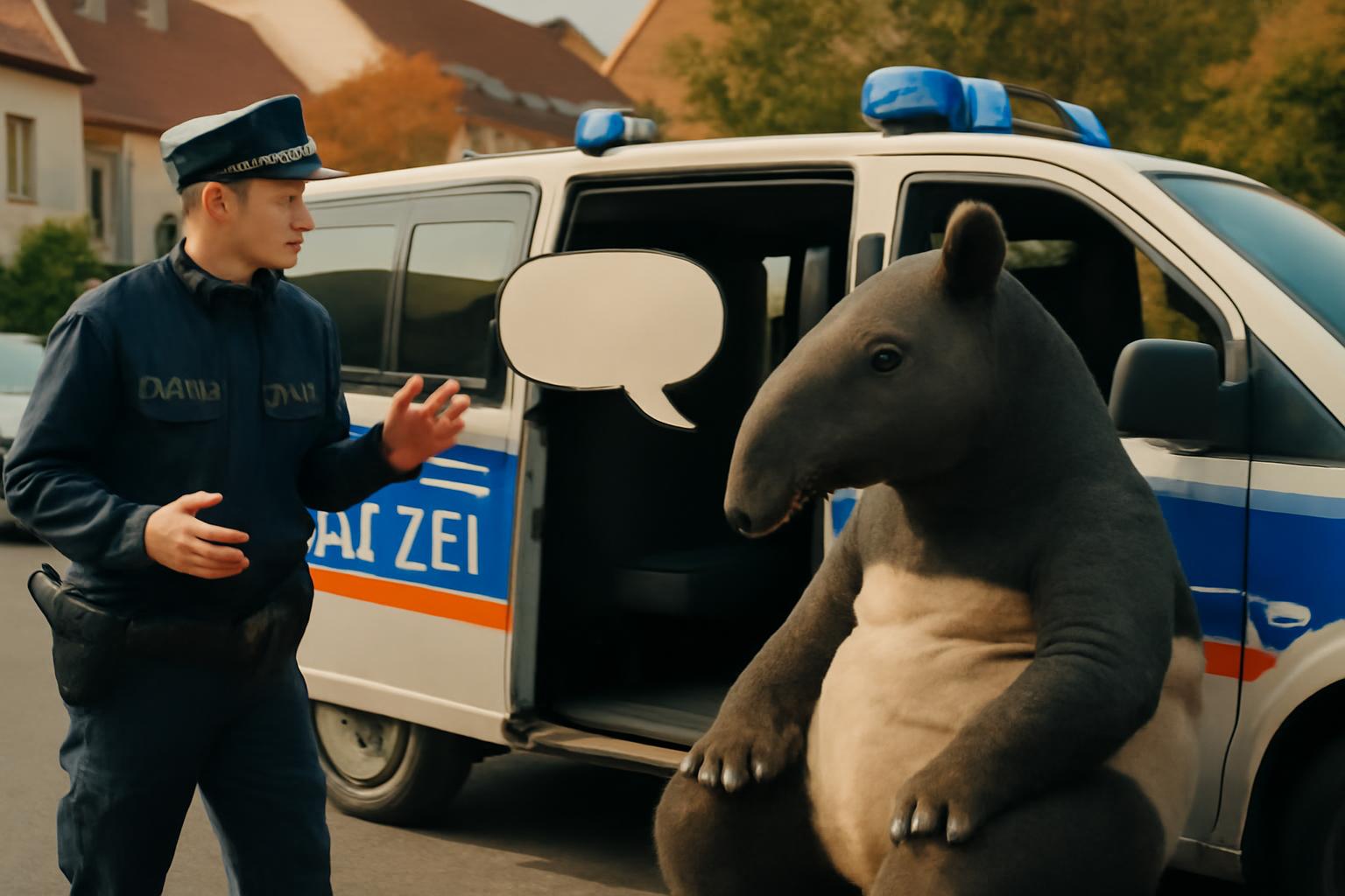 Mittelbuchen: Mobile Wache stärkt Bürgerdialog mit TaTüTapir 🚓🗨️🐾