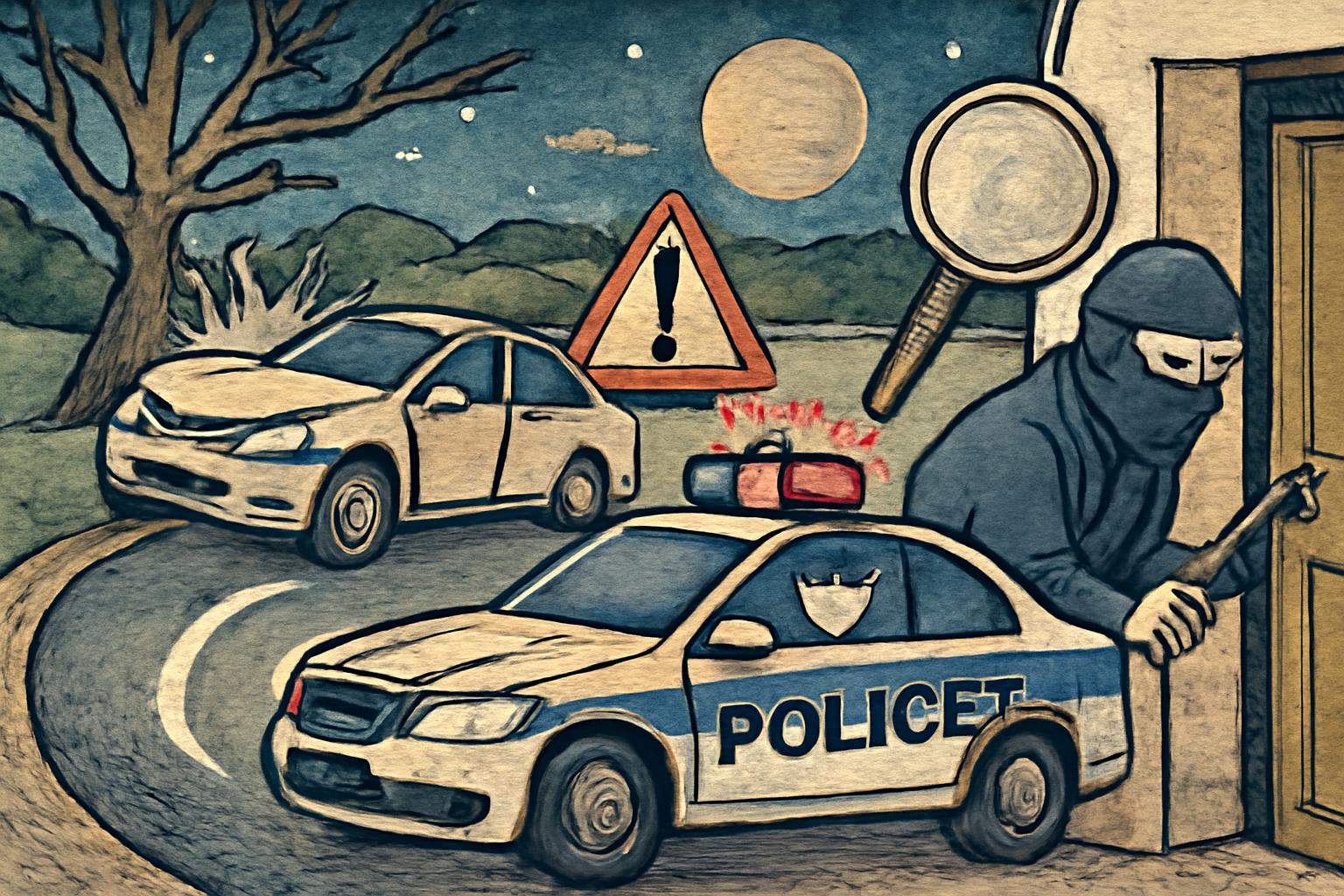 Main-Kinzig-Kreis: Unfälle, Einbrüche, neue Kontrollen angekündigt 🚓⚠️🔎