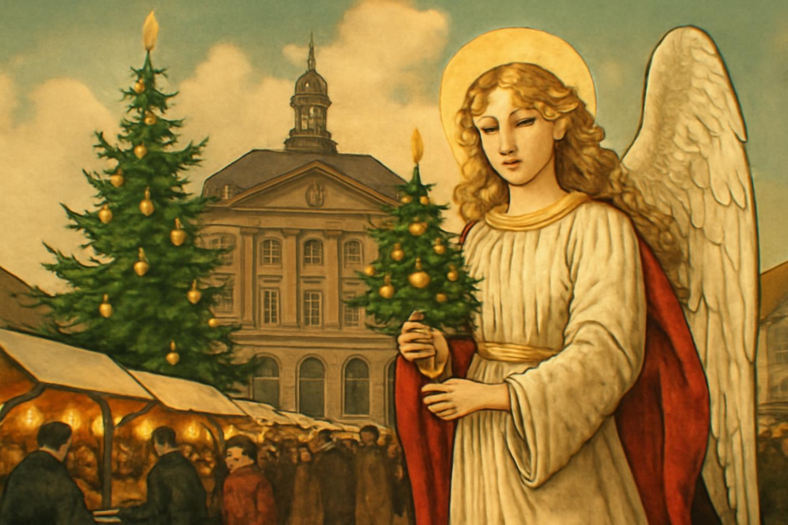Hanauer Christkindleinsmarkt erstmals 1641 belegt, älter als Nürnberger Tradition 🎄🕰️🏛️