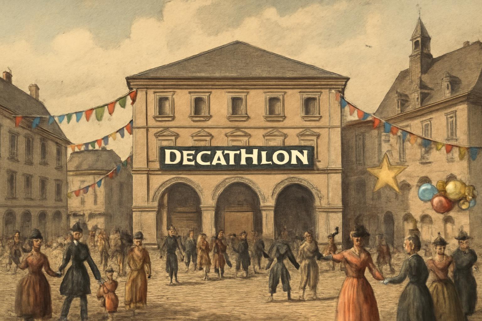 Decathlon 2027 im Stadthof-Untergeschoss Hanau; Marktplatz beleben 🏬🎉🌟