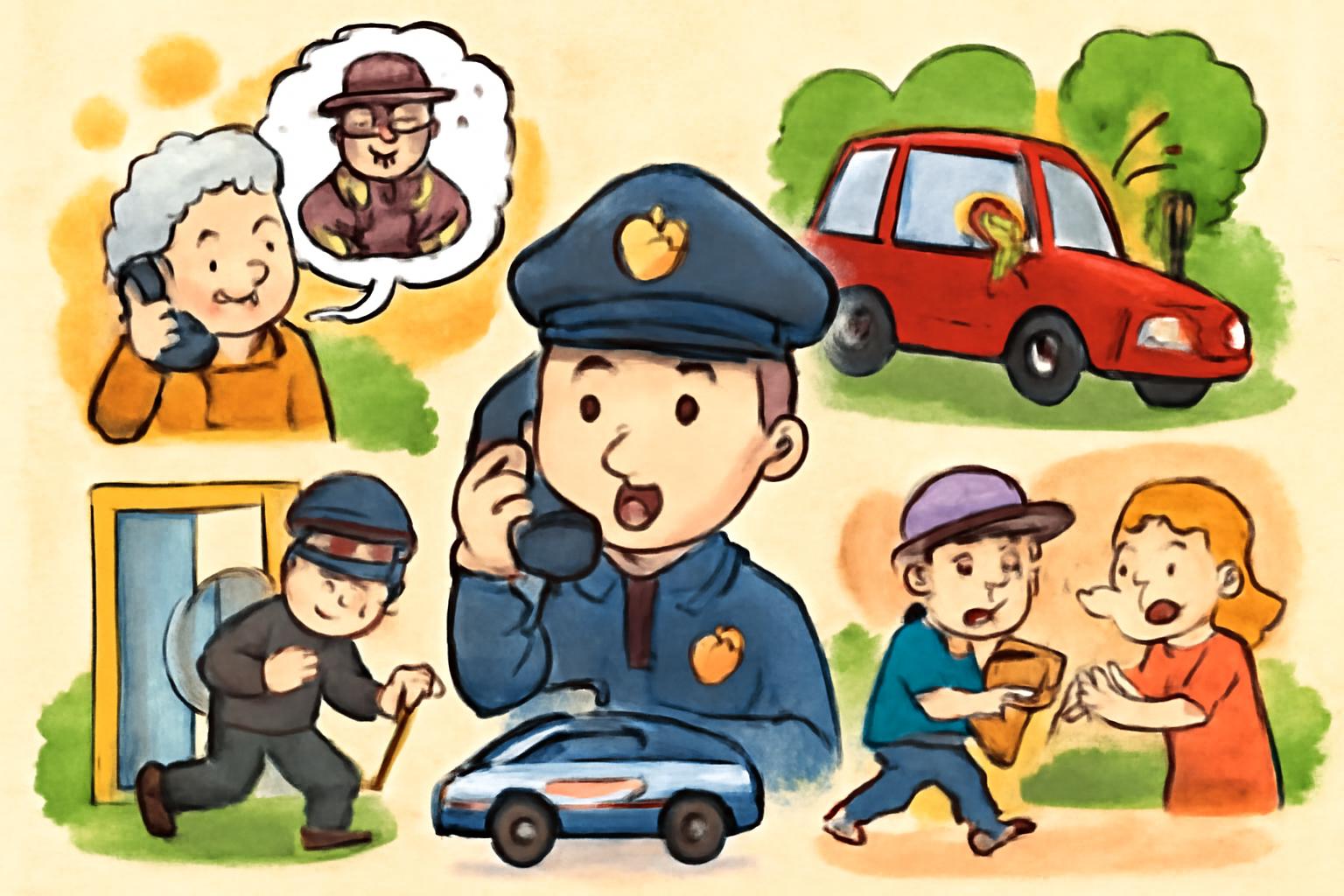 Polizei meldet mehrere Vorfälle: Betrug, Unfall, Einbruch, Diebstahl 🚨🕵️‍♂️