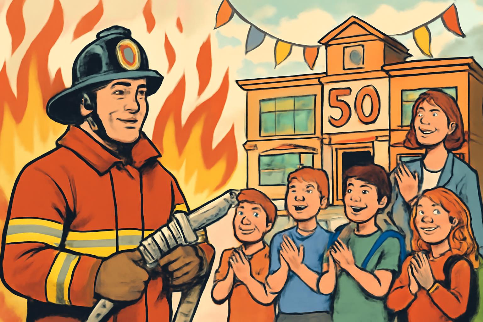 Hanau feiert 50 Jahre Brandschutzerziehung in Klein-Auheim 🔥🏫🎉