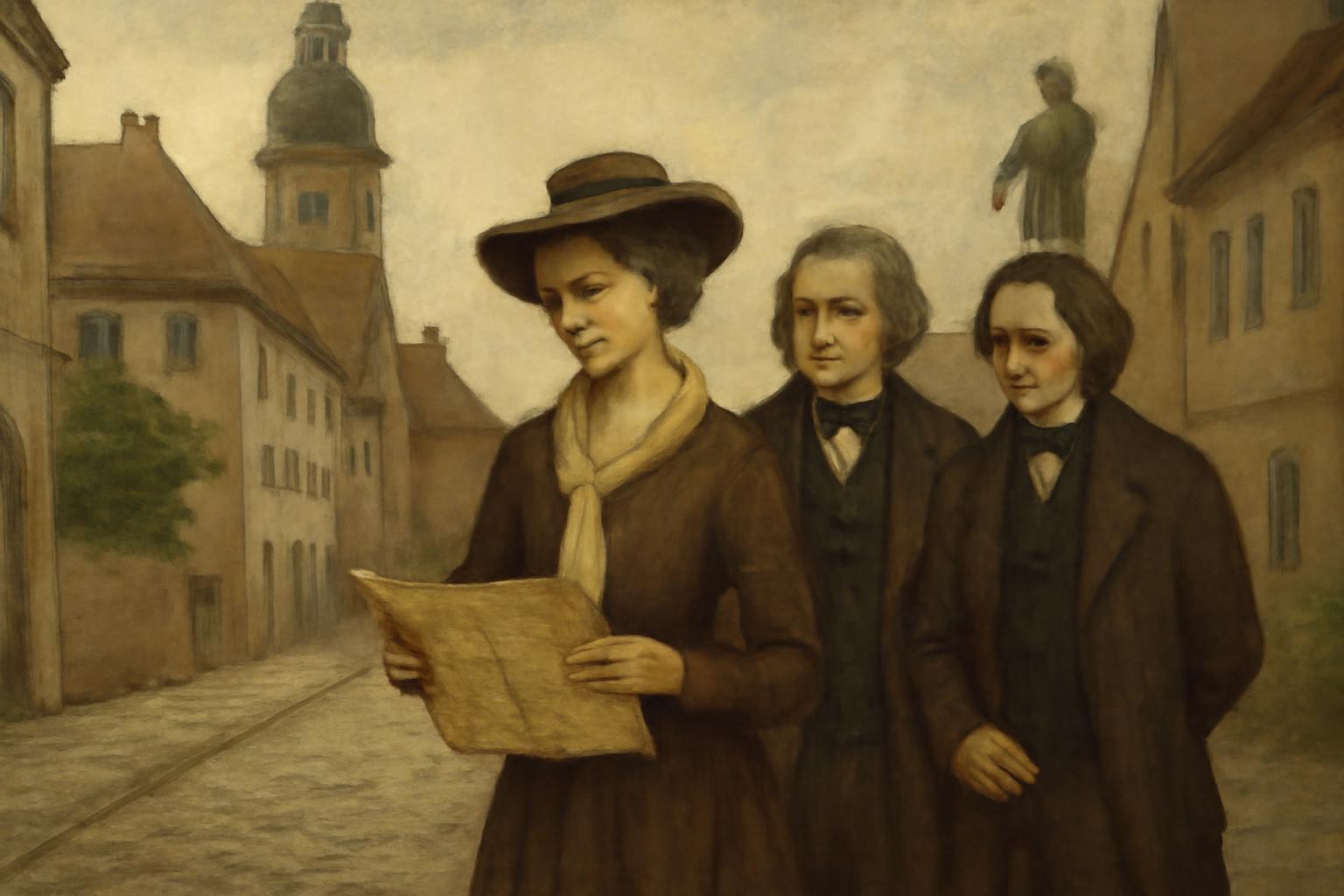 Historische Hanau-Tour: Grimms und Marie Hassenpflug 🗺️👣📜