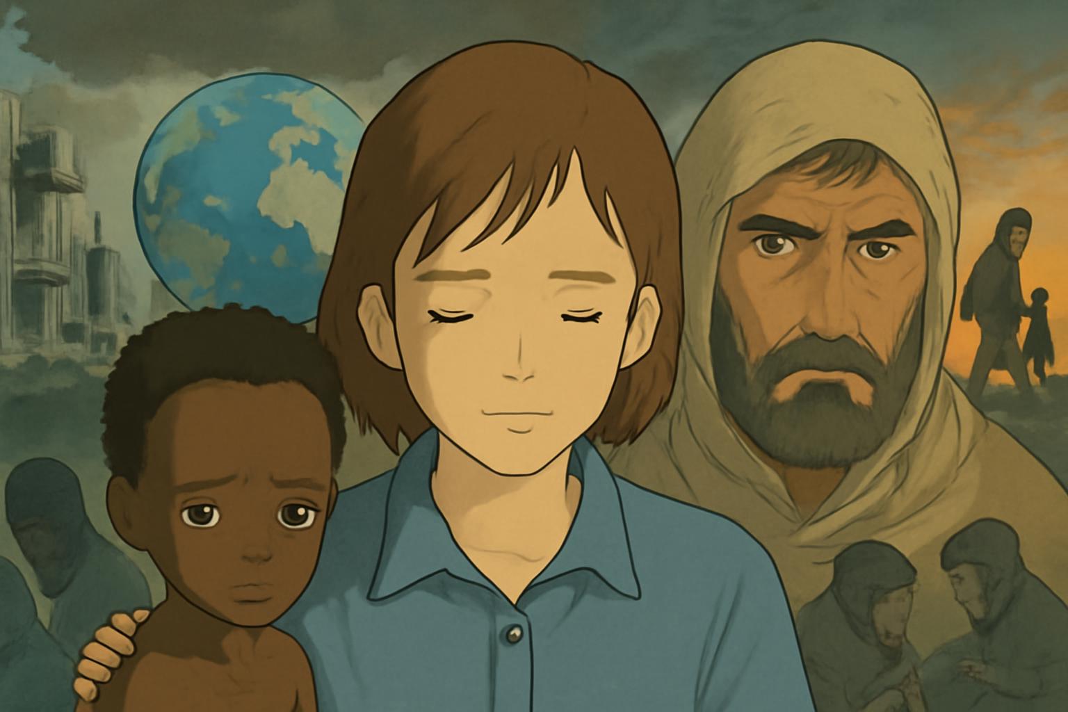 AUS GETRÄUMT: Krisen, Menschen weltweit im Blick 🌍🖼️🤝