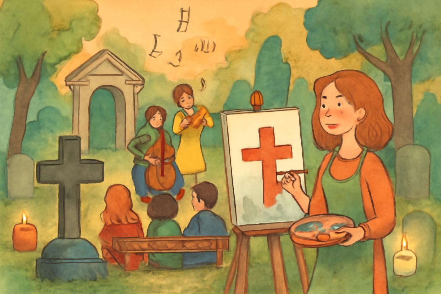 Kultur auf Hanauer Friedhöfen lockt mit Konzerten und Ausstellungen 🎶🕯️🎨