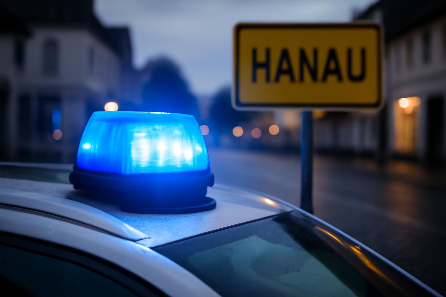 Hanau: Drei Jugendliche beim Diebstahl erwischt; Schreckschusswaffe und Messer sichergestellt; Hinweise zu Hakenkreuz-Symbolen am Wartehäuschen erbeten. 🚔🔎📝