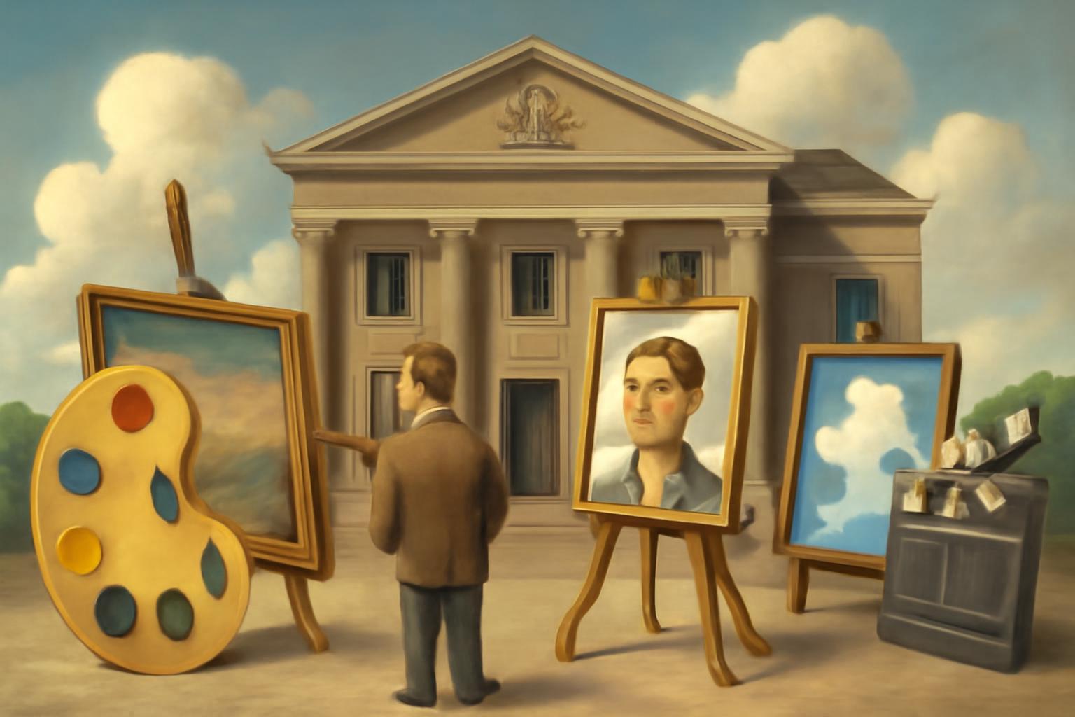 Die Kunst und ich – Kunstausstellung im Neustädter Rathaus, Hanau, 4.–19. Okt. 🎨🏛️🎬