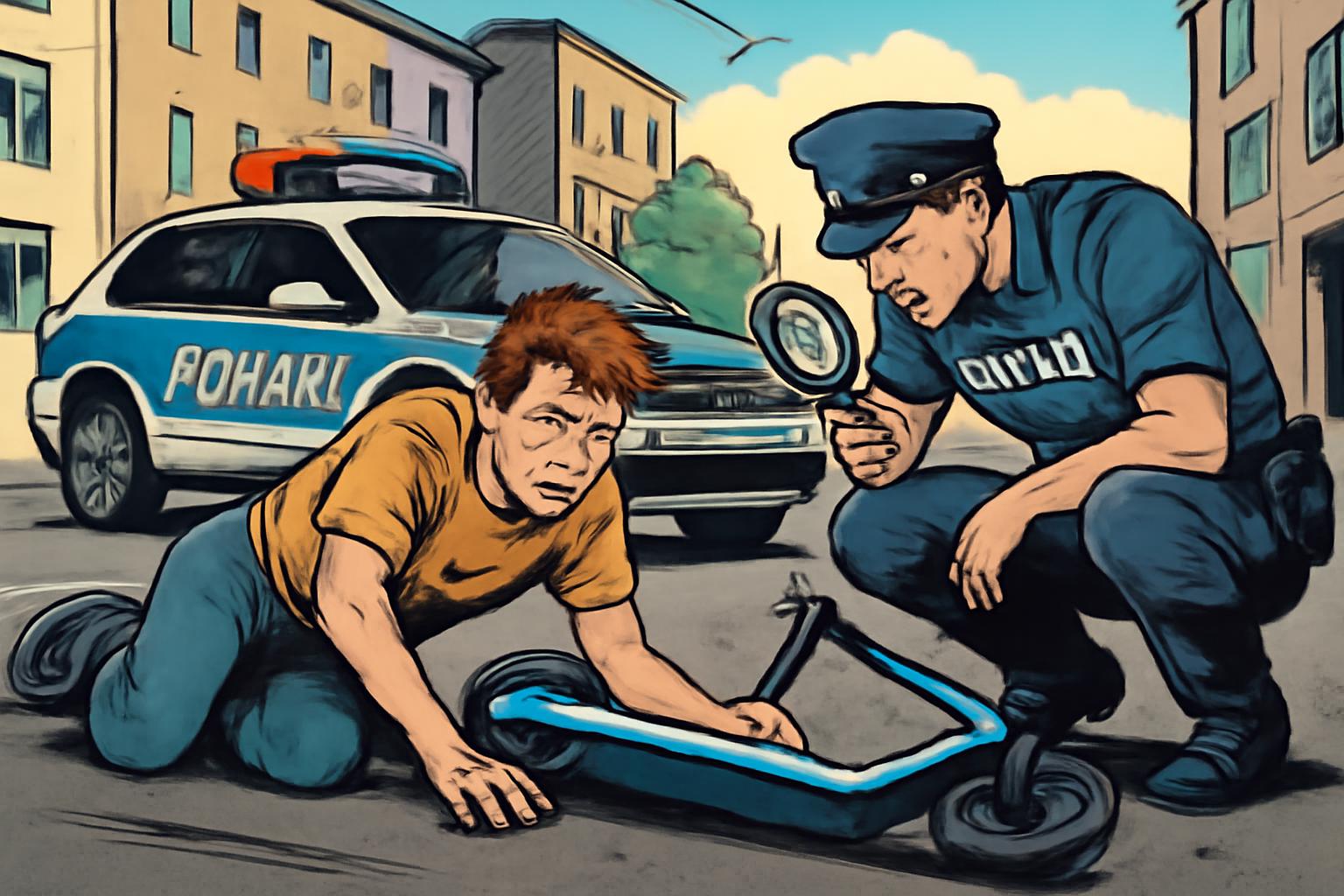 E-Scooter-Unfall in Hanau: 17-Jähriger verletzt, Ermittlungen 🚨🛴🔎
