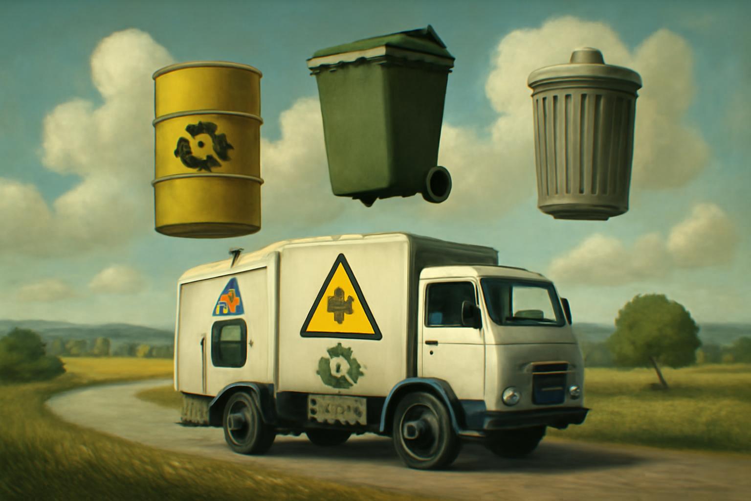 Sonderabfall-Mobil durchquert Main-Kinzig-Kreis ♻️🚚🗑️