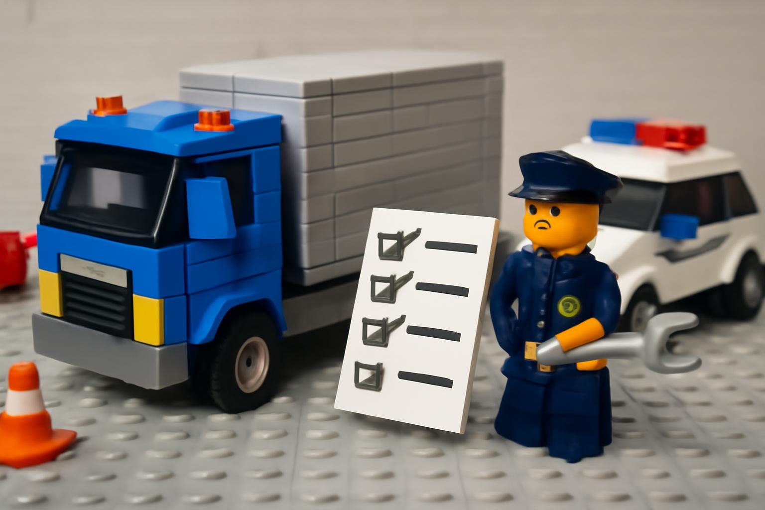 Lkw mit Mängelliste gestoppt; weitere Vorfälle gemeldet 🚨🔧