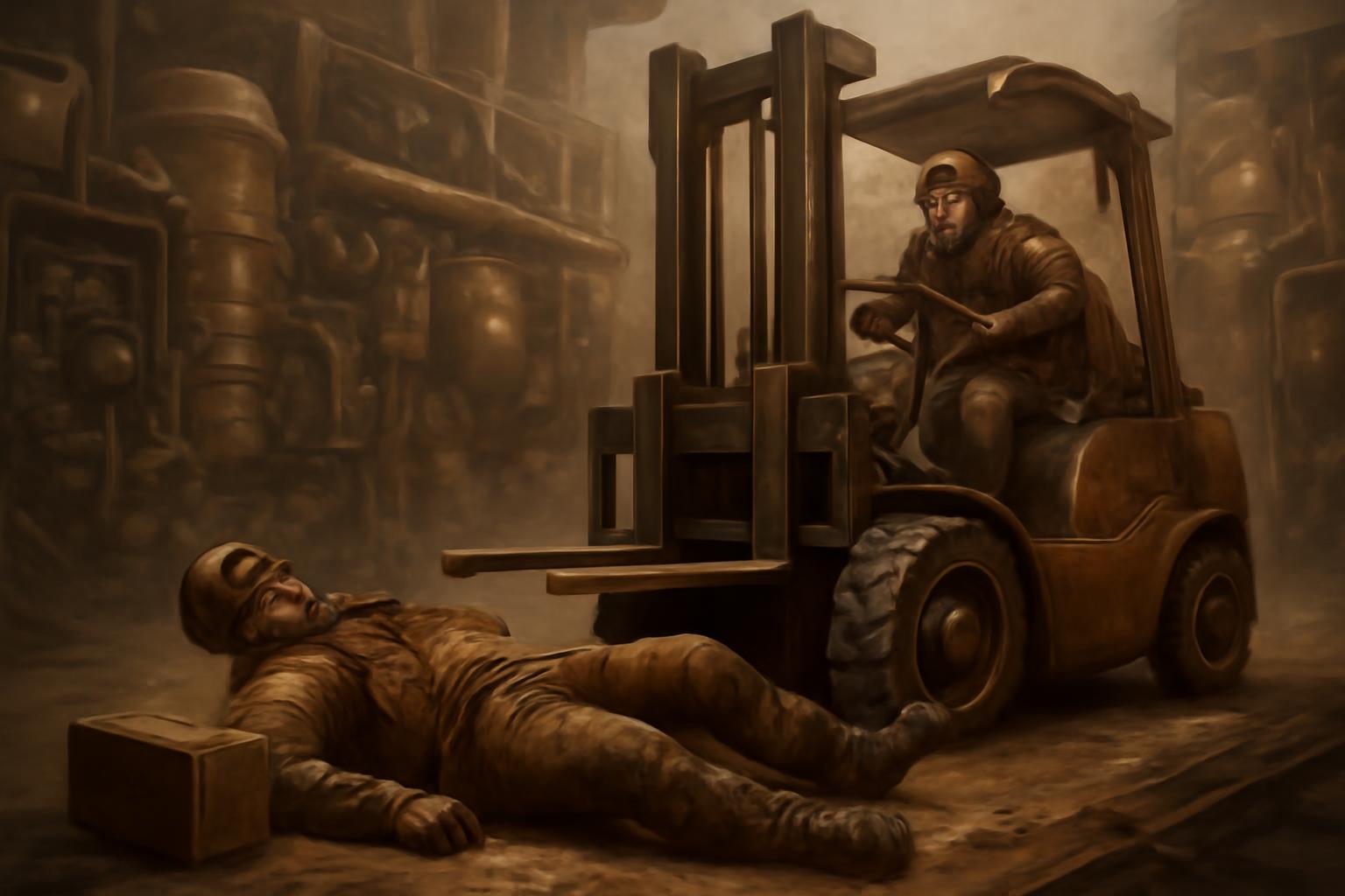 Tödlicher Arbeitsunfall in Hanau: Lieferant vom Gabelstapler übersehen 💔🚨