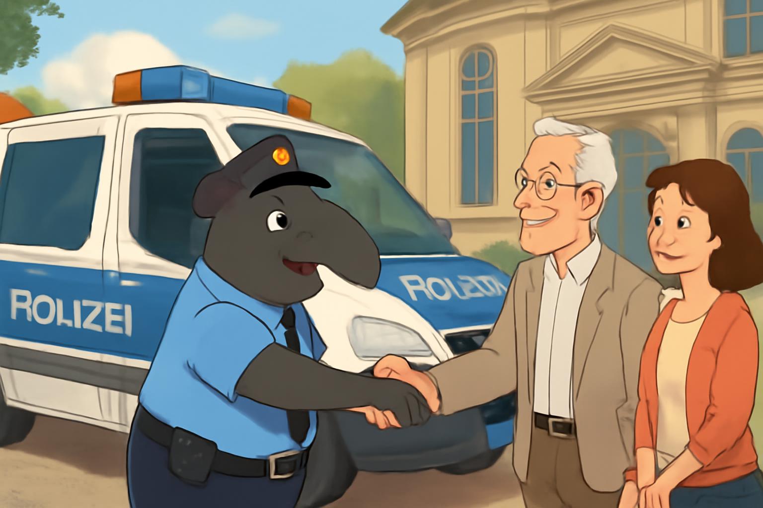 Mobile Wache Steinheim: TaTüTapir, Bürgerdialog 12–17 Uhr 🚓🤝🏛️