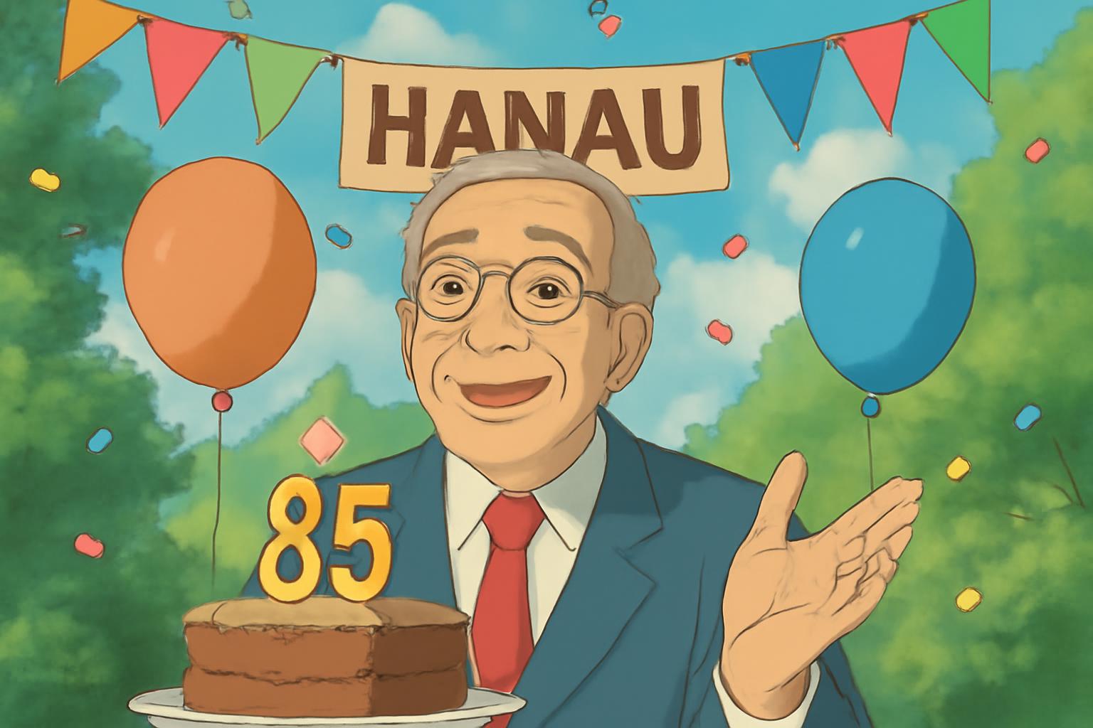Günter Schmitt wird 85; Hanau würdigt langjähriges Engagement 🎉👏